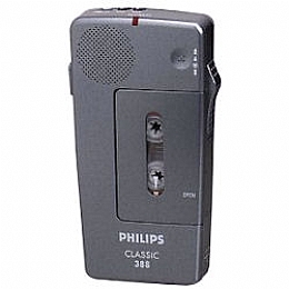 Philips LFH38800B Pocket Memo Classic 388 Portable Mini Cassette Recorder