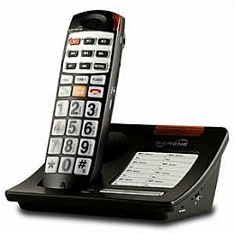 Serene Innovation CL65 DECT 6.0 Amplified Big Button Cordless Phones with Talking Caller ID