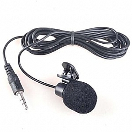 DictationOne 40007361 Handsfree Clip-on Lapel Microphone