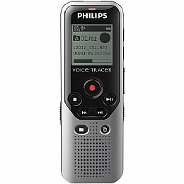 Philips DVT1200 Expandable 4GB Voice Tracer Digital Recorder with Superior Voice Recording and Voice-Activation Function