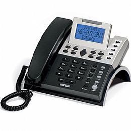 Cortelco 122000TP227S (ITT-1220) 2-Line Business Telephone with CID and Adjustable LCD