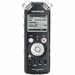 Olympus LS-10S Linear PCM Field 2GB Voice Recorder with Built-In Stereo Speakers and SD Slot