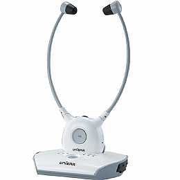 Unisar DH900 Under the Chin Wireless TV Listening System with Volume Control and Four Tone Settings