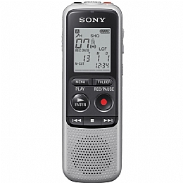 Sony ICD-BX140 4GB Expandable Digital Voice IC Recorder with MP3 Capabilities and Built-In Stereo Microphones