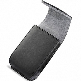 DictationOne CASE-DPM Vertical Premium Carrying Pouch with Belt Clip - Black