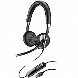 Plantronics C725-UC (202580-01) Blackwire Corded USB Noise Canceling Headsets