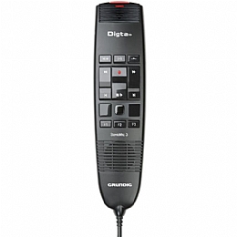 Grundig PDD2200 Digta SonicMic 3 USB Dictation Microphone with Mouse Control and DigtaSoft One