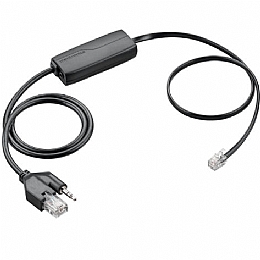 Plantronics APC-82 (201081-01) Electronic Hook Switch Cable for Remote Desk Phone Call Control (Answer/End)