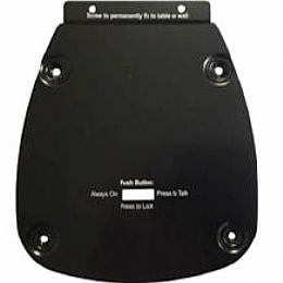 SpeechWare WTA Wall-Fixed-Adapter Steel Plate for TableMike