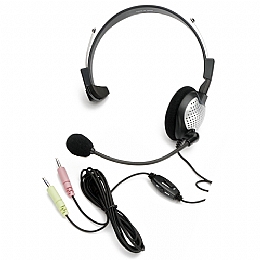 Andrea Communications C1-1022200-1 (NC-181VM) On-Ear Monaural PC Headset