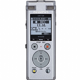 Olympus DM-720 4 GB Expandable Digital Voice Recorder with Tresmic 3 Microphone