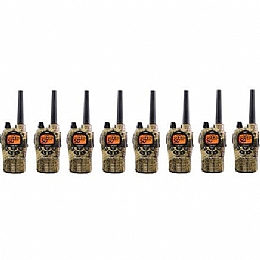 Midland GXT1050VP4X4 X-TRA TALK GMRS 2-Way Radio with 30-Mile Range - 8 Pack