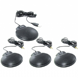 VEC TableTop Conference Microphone Kit ,4 Microphones Daisy Chain