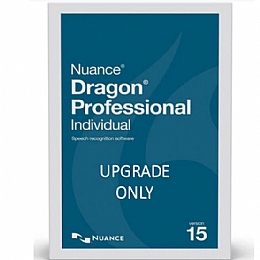 Nuance K890A-FC7-15.0 Dragon Professional Individual Academic Version 15 Upgrade from Premium 13 or 14 - Upgrade Only