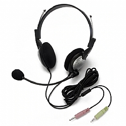 Andrea Communications C1-1022400-1 (NC-185) On-Ear Stereo PC Headset