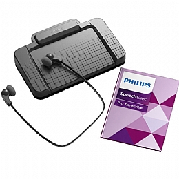 Philips PSE7277/00 SpeechExec Pro Version 10.0 Transcribe and Speech Recognition Set