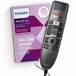 Philips PSE3710 SpeechMike Premium Touch Dictation and Speech Recognition Set - Slide Switch Operation