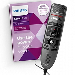 Philips PSE3500 SpeechMike Premium Touch Dictation and Speech Recognition Set - Push Button Operation