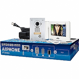 Aiphone JPS-4AEDF 7" Touchscreen Handset / Hands-Free 4 x 8 Color Video Set