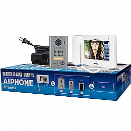 Aiphone JPS-4AEDV 7" Touchscreen Handset / Hands-Free 4 x 8 Color Video Set