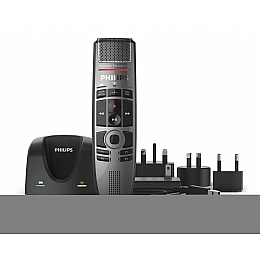 Philips SMP4000/00 SpeechMike Premium Air Wireless Dictation Microphone with Push Button Design