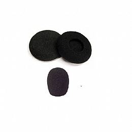 Andrea Communications C1-1007200-4 Foam Replacement Kit contains one boom microphone and two ear foam replacements
