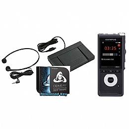 Olympus DS-2600DT Digital Dictation and Transcription Kit (DS-2600 AS-2400)
