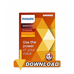 Philips LFH4512/10 SpeechExec Pro Transcribe Software Workflow 2 Year Extension for Existing Subscription version 11.5 Electronic Download