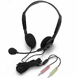 Andrea Communications C1-1023200-1 (NC-125) Stereo PC Headset with Noise Canceling Microphone