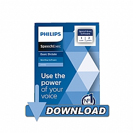 Philips LFH4711/10 SpeechExec Dictate Software Workflow 1 Year Extension for Existing Subscription version 11.5 Electronic Download