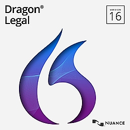 Nuance DL09A-G00-16.0 Dragon Legal 16 Speech Recognition Software - Electronic Download