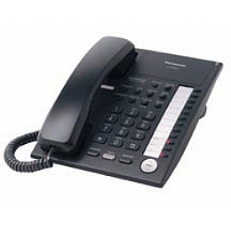 Panasonic KX-TA30850-Black 12-Button Monitor Telephone for KX-TA308 in Black