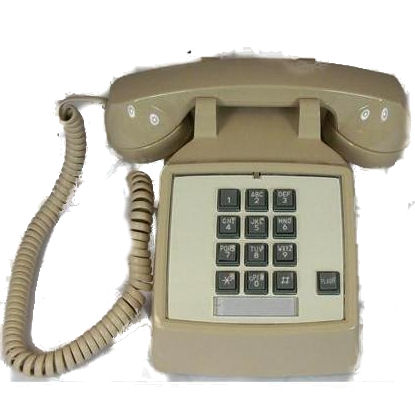 Cortelco 250044vba20f Basic Single Line Desk Telephone With Flash